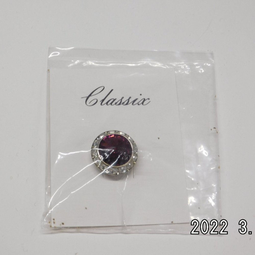 Classic Shirt Button Cover for Men- Color : Purple
